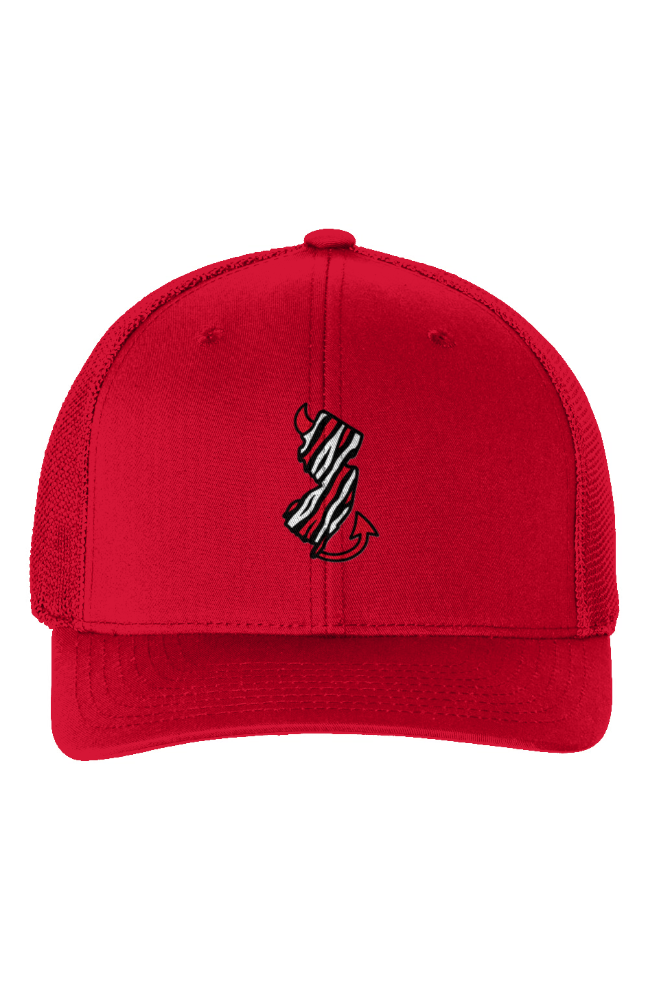 NJ Zebra Print Trucker